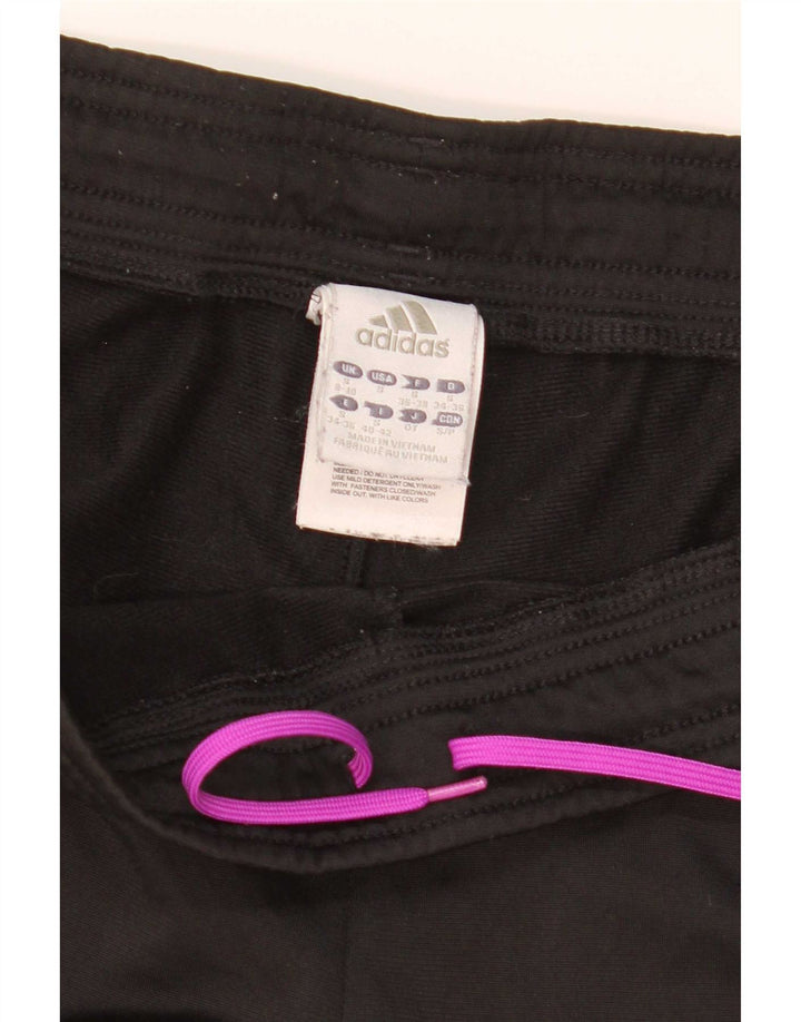 Adidas Træningsdragtsbukser til kvinder UK 8/10 Small Black Polyester