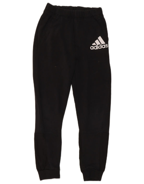 Adidas Boys Graphic Tracksuit Bukser 11-12 år Sort