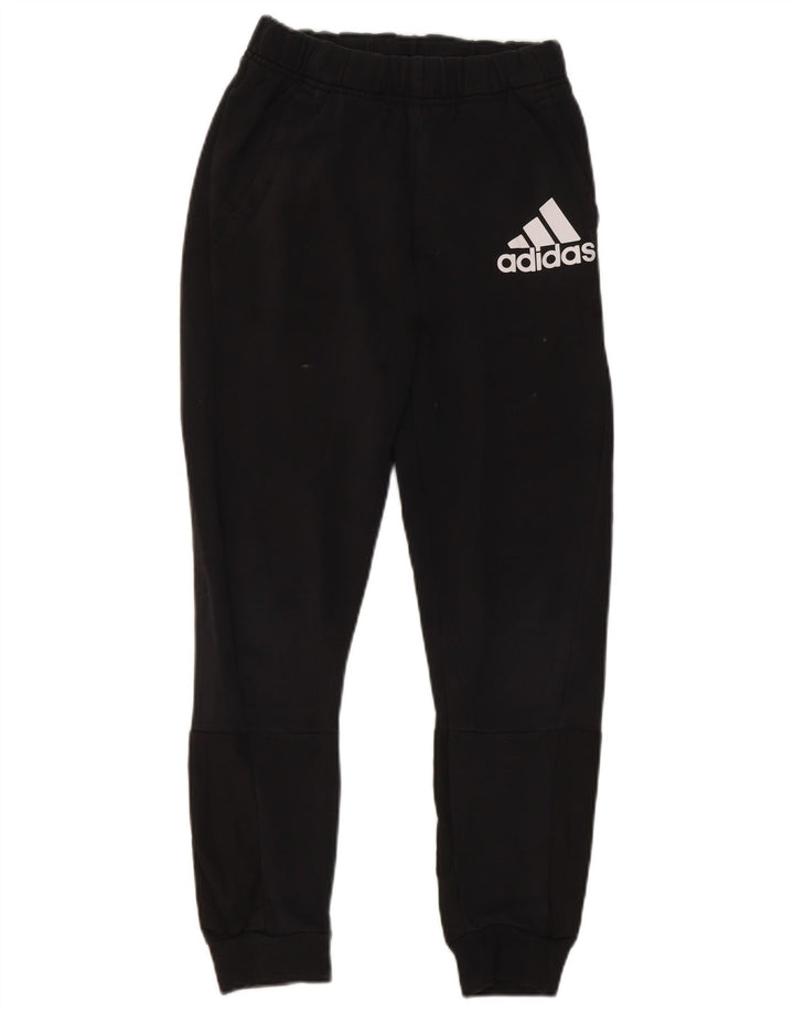 Adidas Boys Graphic Tracksuit Bukser 11-12 år Sort