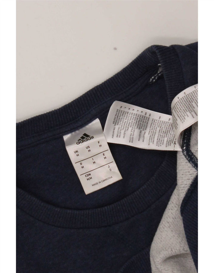 Adidas sweatshirt til mænd Medium marineblå bomuld