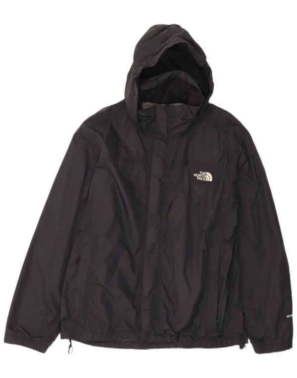 The North Face Herre Hyvent Regnjakke med hætte UK 38 Medium Sort Nylon