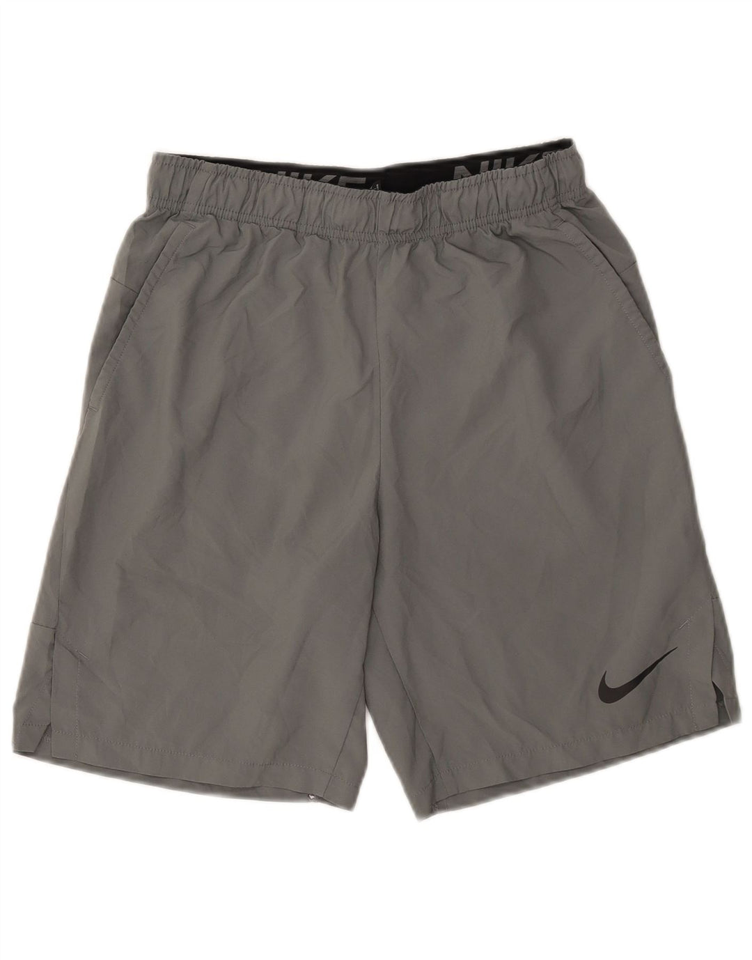 Nike Herre Dri Fit Standard Fit sportsshorts Små grå polyester