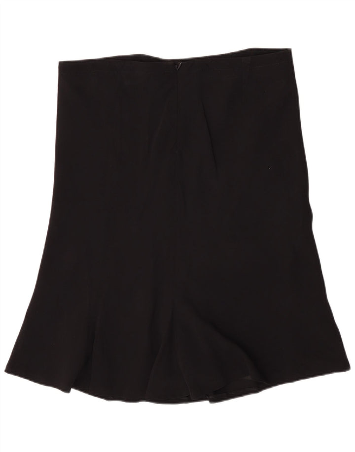 Alexander Mcqueen Dame A-Line Nederdel IT 46 Large W34 L25 Sort Klassisk