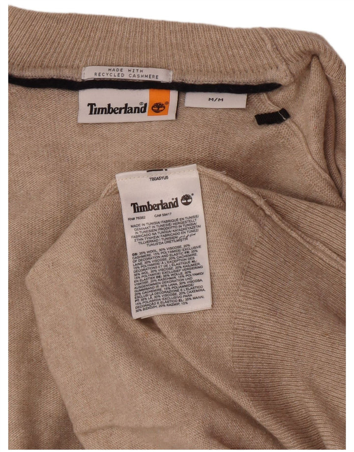 Timberland Herre rullehals sweater Medium Beige Uld
