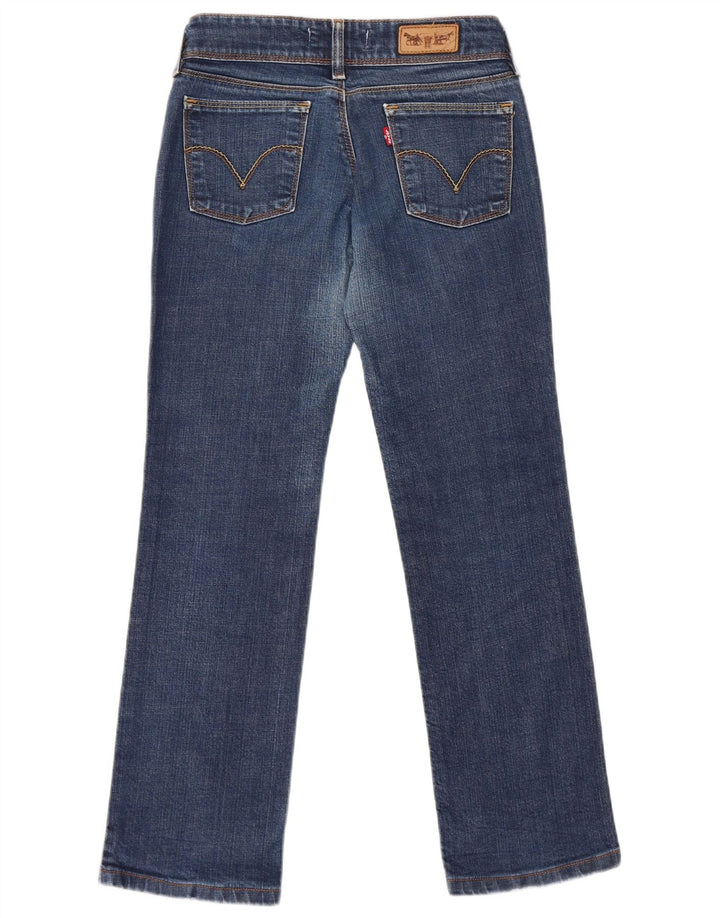 Levi's Dame 570 Straight Jeans W28 L28 Blå Bomuld