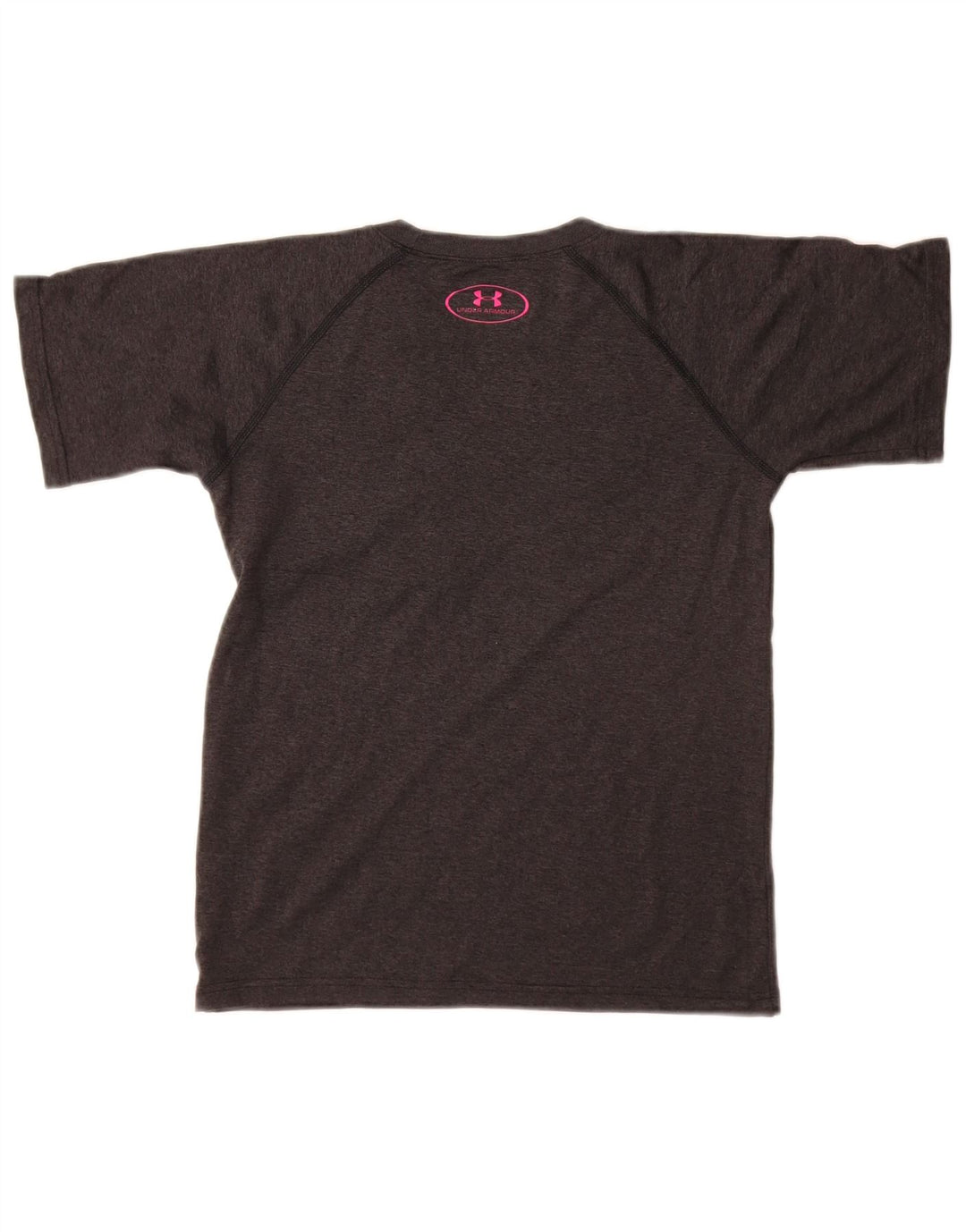 UNDER ARMOUR Piger løs Grafisk T-Shirt Top 7-8 År Lille Grå