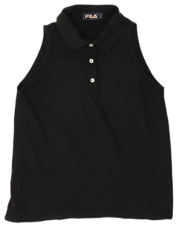 Fila ærmeløs poloshirt til kvinder IT 46 Large Sort