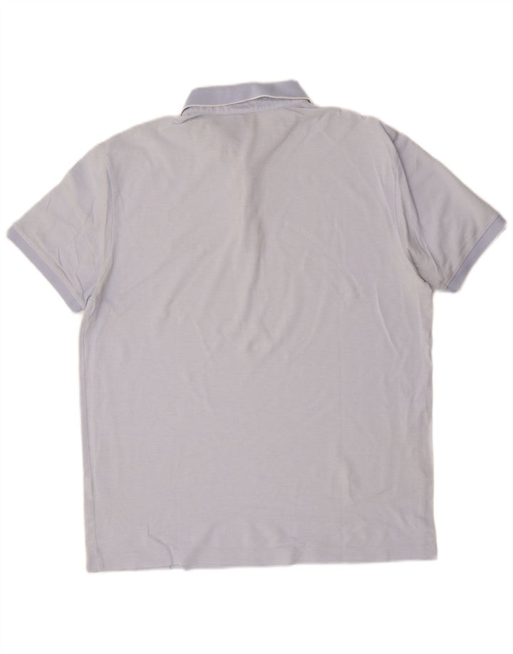 Hugo Boss Herre Regular Fit Polo Shirt Stor Blå Bomuld