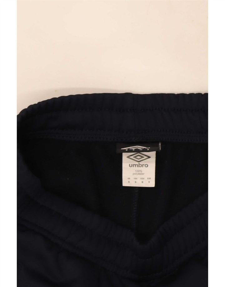 Umbro Herre grafisk træningsdragt Bukser Joggers Small Navy Blue Polyester