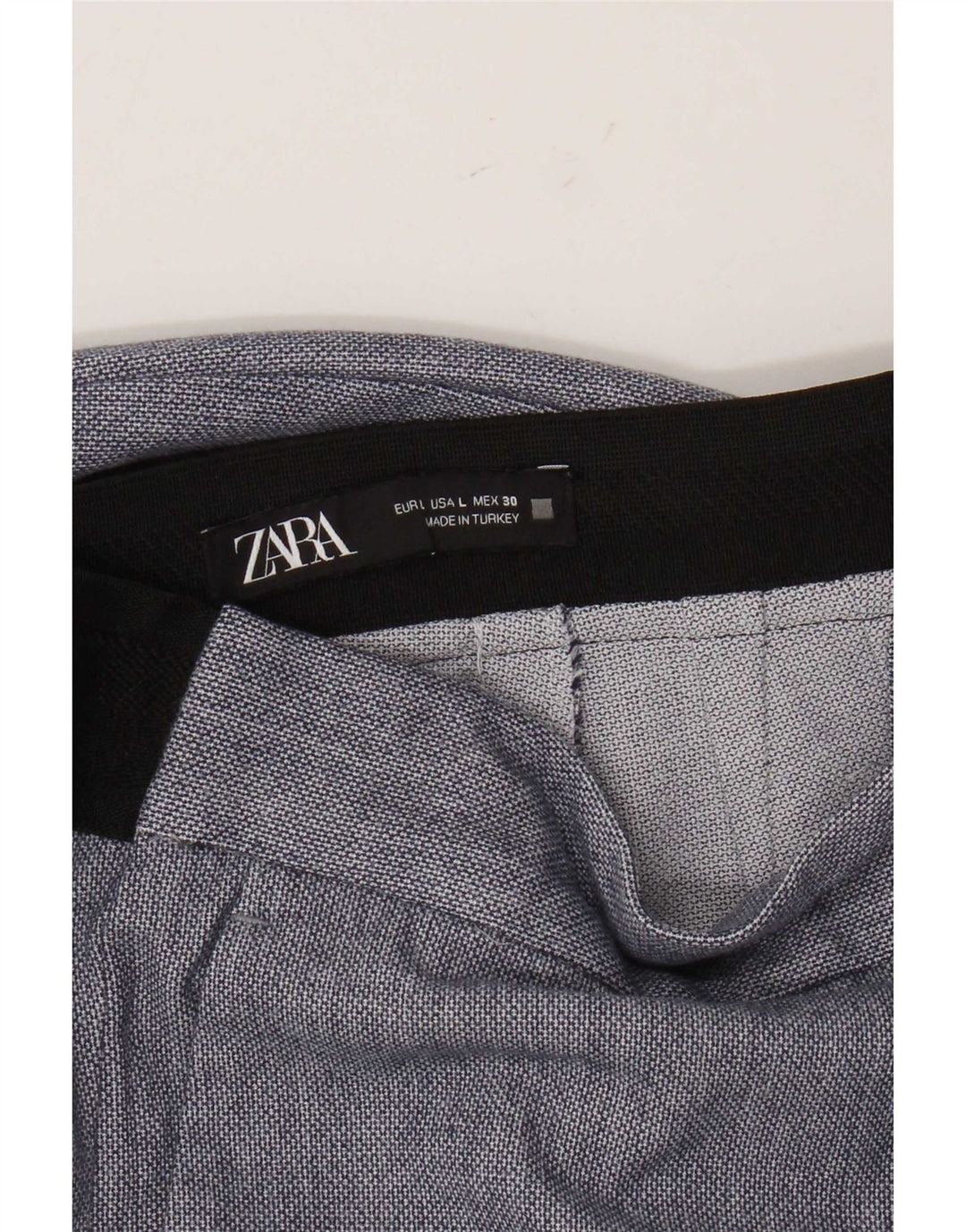 Zara Regular Chino Bukser Large W30 L27 Blå