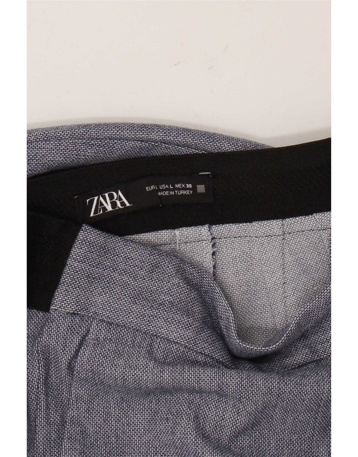 Zara Regular Chino Bukser Large W30 L27 Blå
