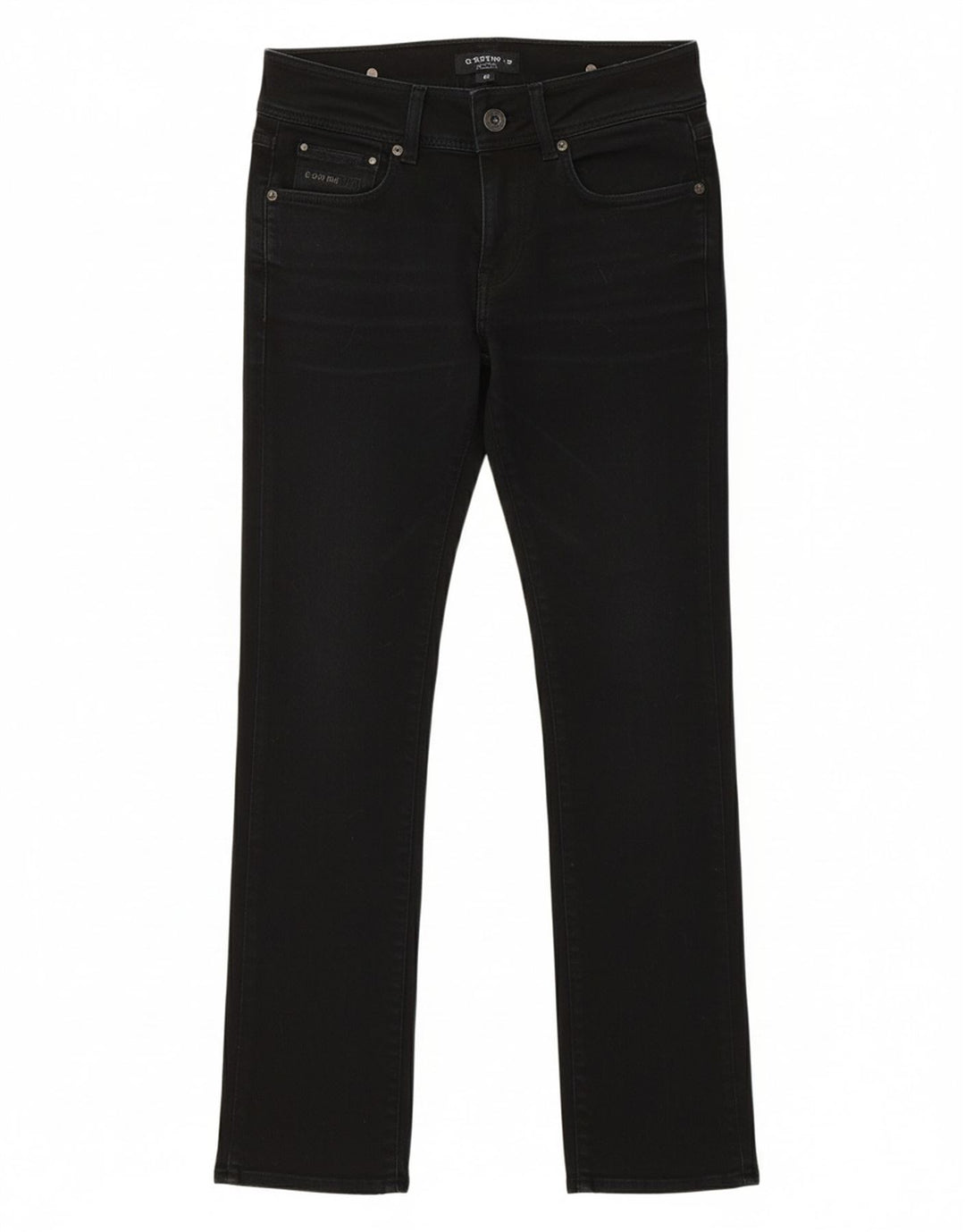 G-STAR Womens Skinny Bootcut Jeans W29 L32 Black Cotton