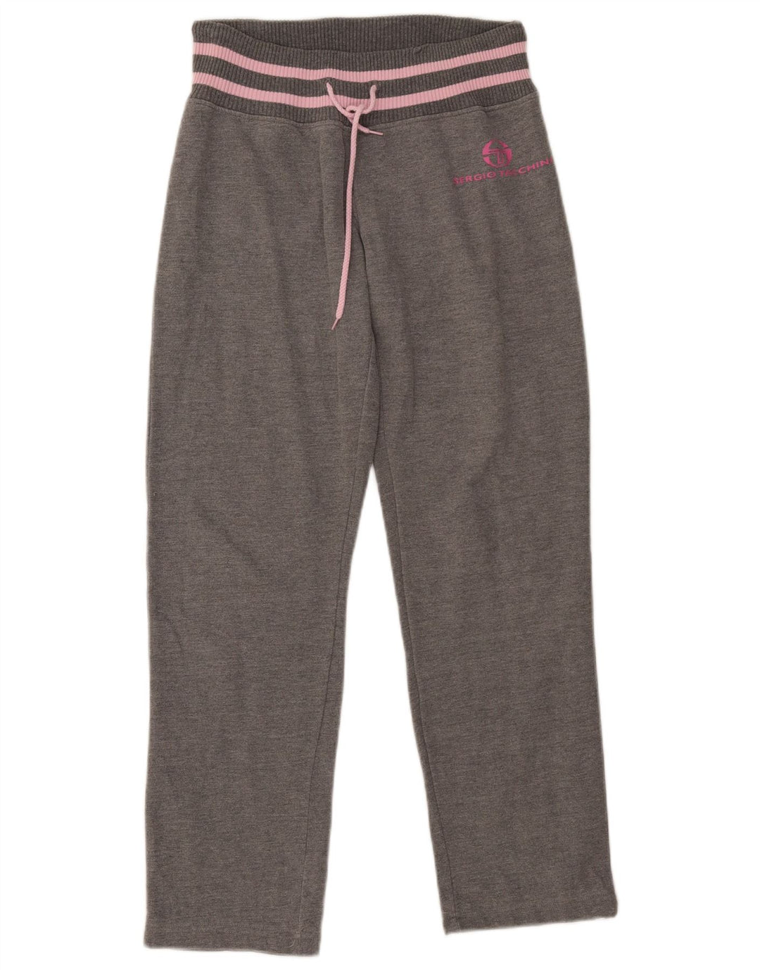 Sergio Tacchini Dame træningsdragt Bukser UK 14 Medium Grey Bomuld