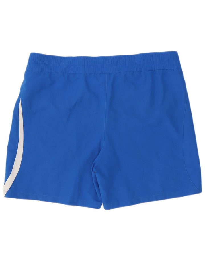 Puma Herre Italia grafiske sportsshorts store blå polyester