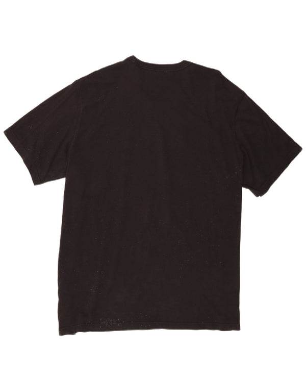 Adidas Herre Grafisk T-Shirt Top 2XL Sort Bomuld