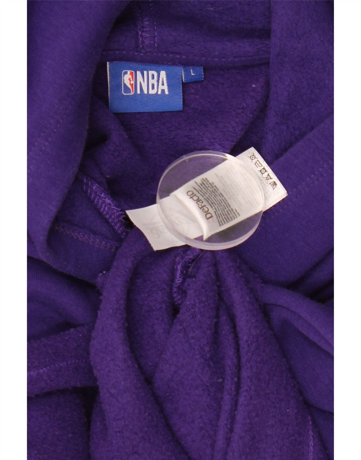 NBA Dame Los Angeles Lakers Oversized hættetrøje Jumper UK 16 Large Purple