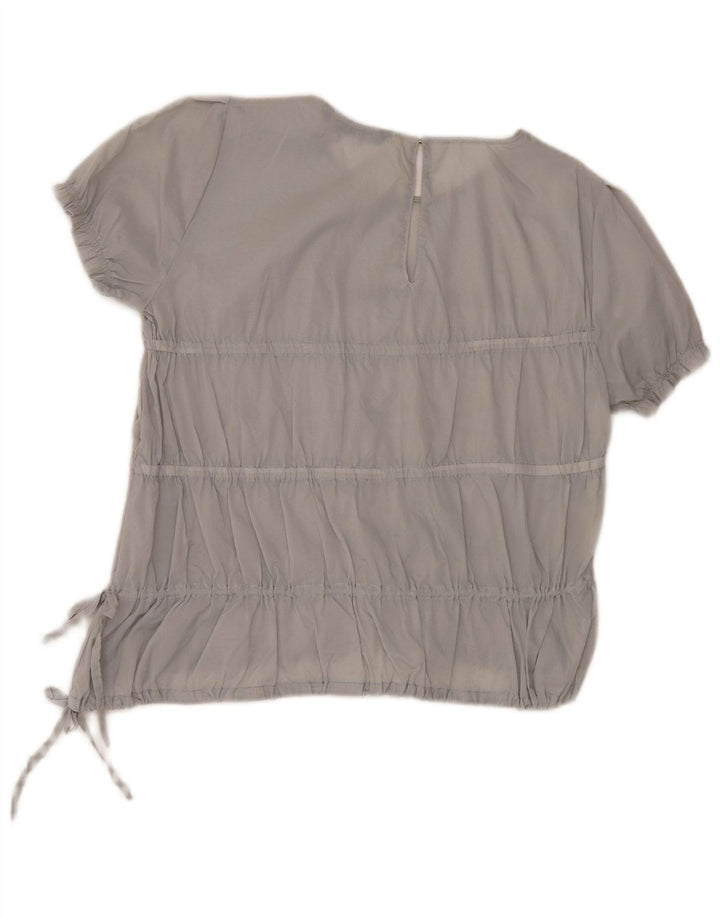 Zara Damebluse Top UK 14 Mellemgrå