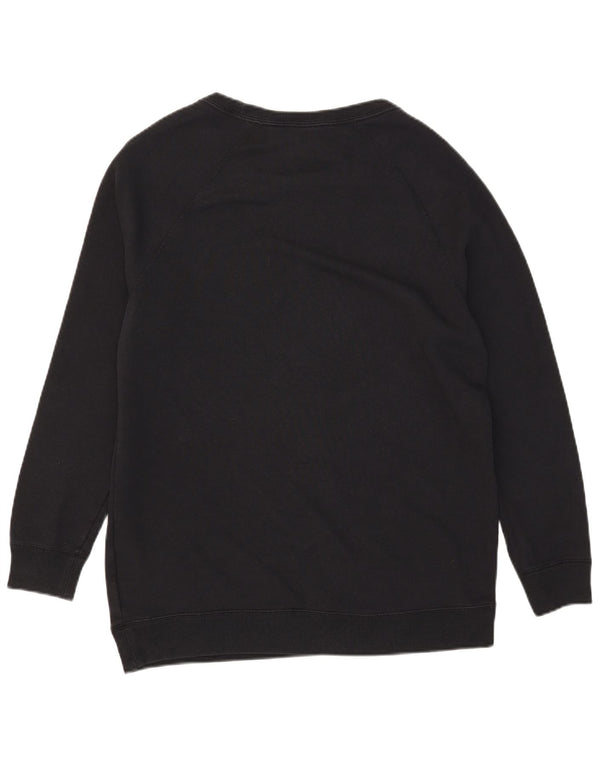 Nike Herre grafisk sweatshirt Jumper Medium Sort Bomuld