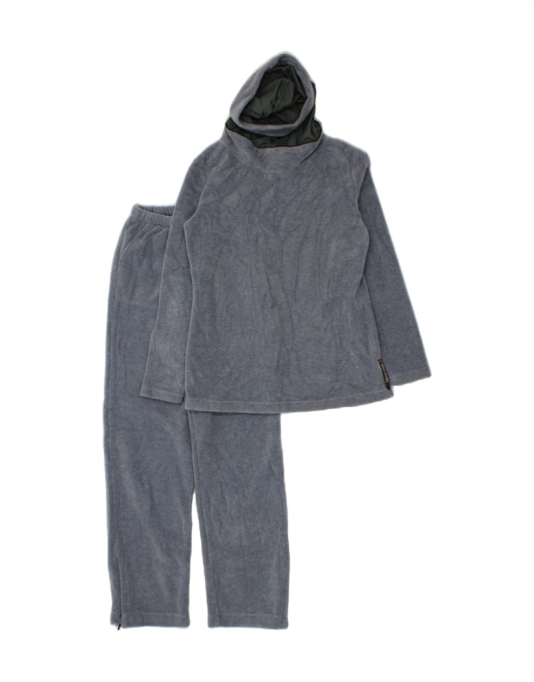 THINK PINK Womens Hooded Full Tracksuit UK 10 Small  Blue Polyester Vintage Think Pink and Second-Hand Think Pink from Messina Hembry 