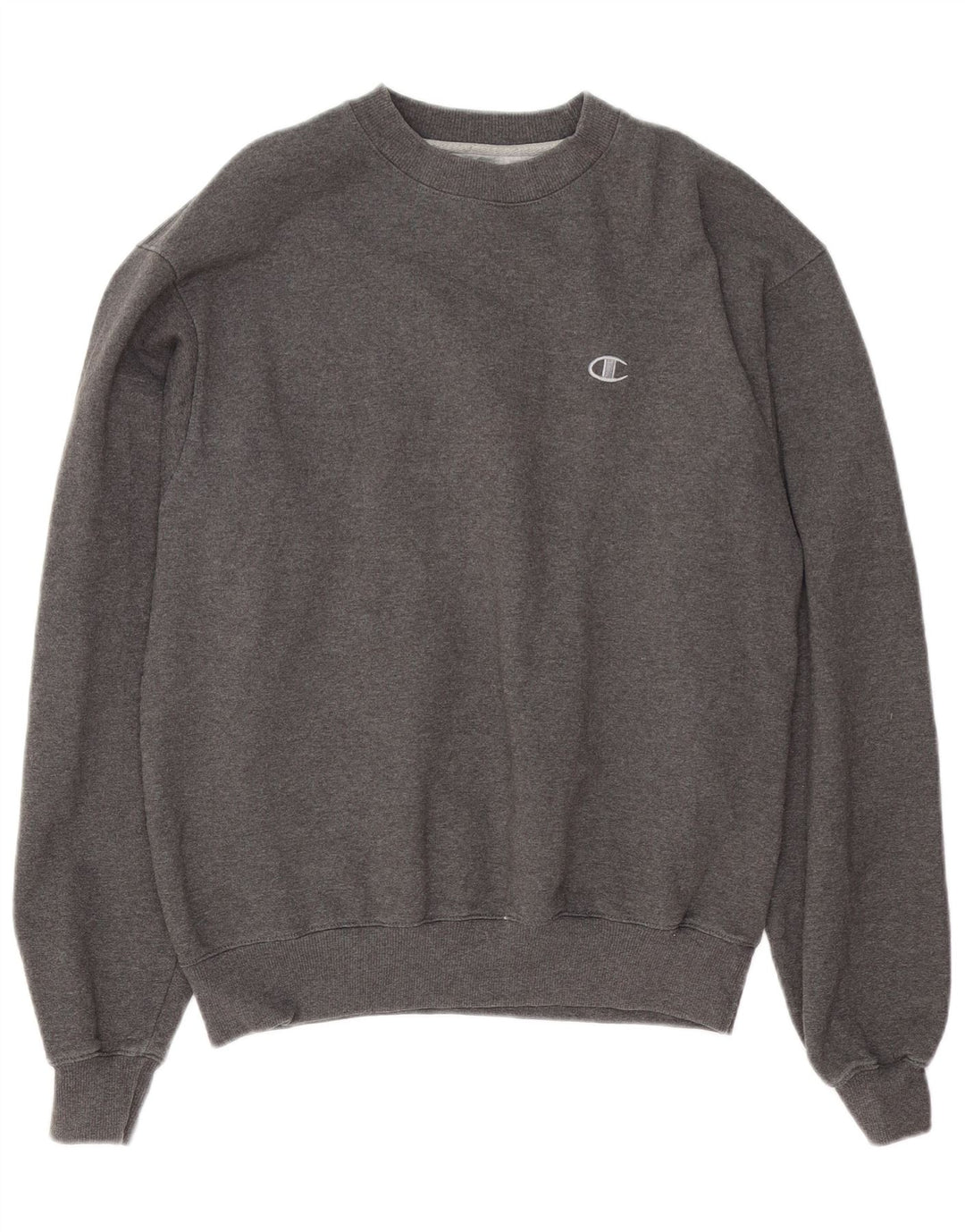 Champion Herre Sweatshirt Jumper Medium Grå Bomuld