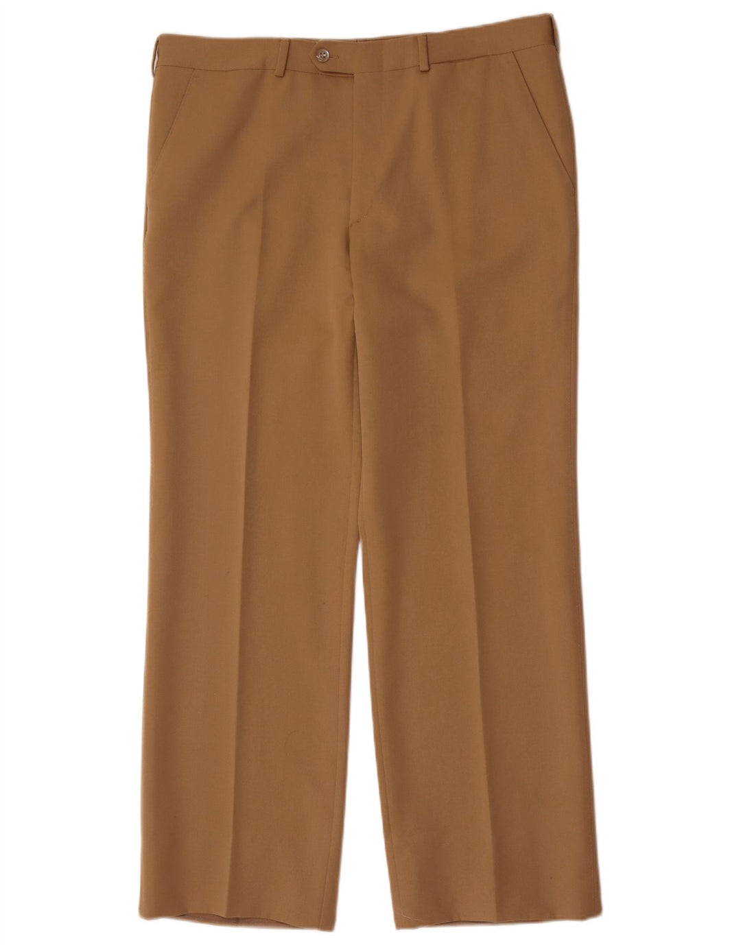 Vintage herre lige jakkesæt bukser W36 L30 Beige