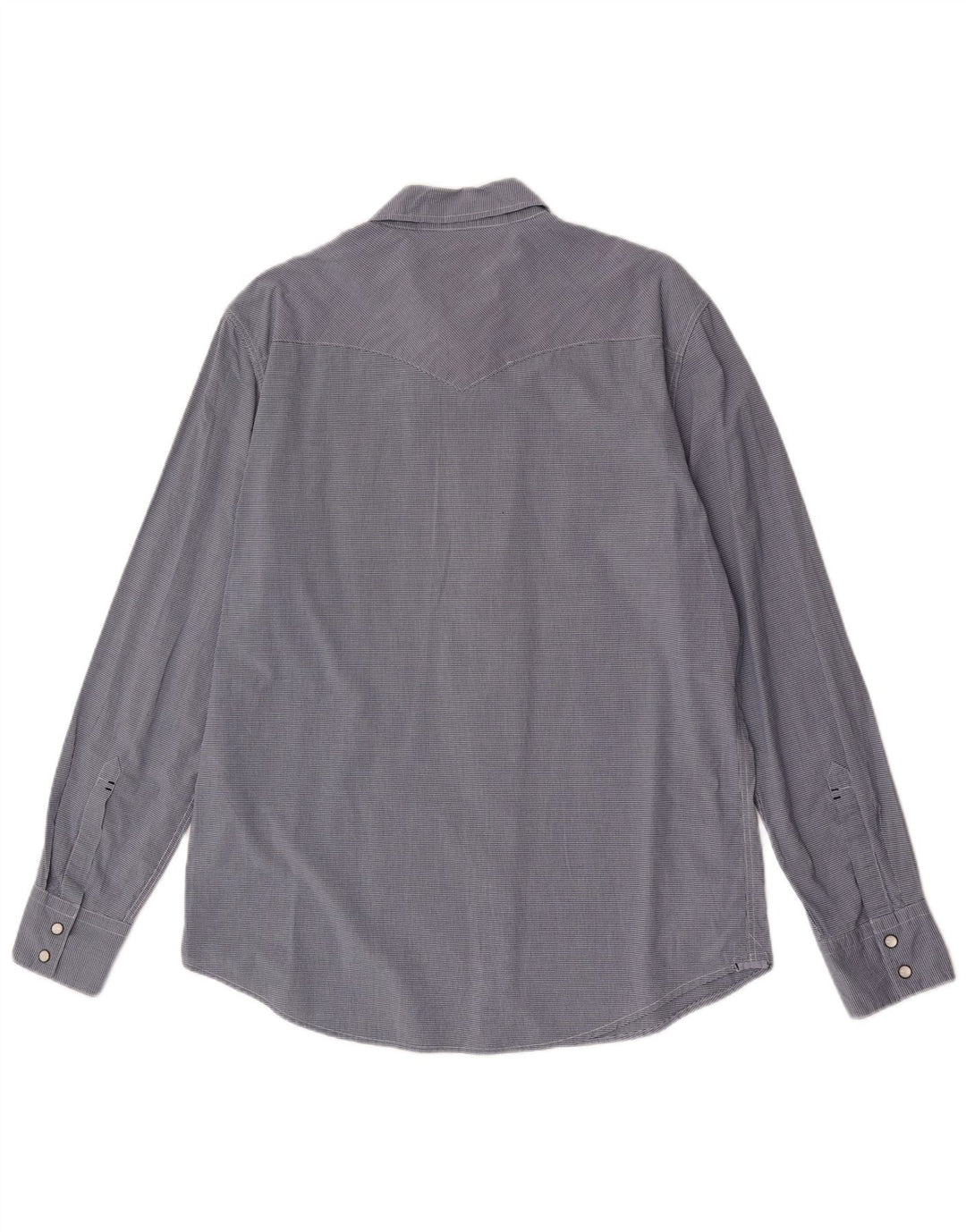 Levi's Herre Slim Fit skjorte Stor marineblå Gingham bomuld