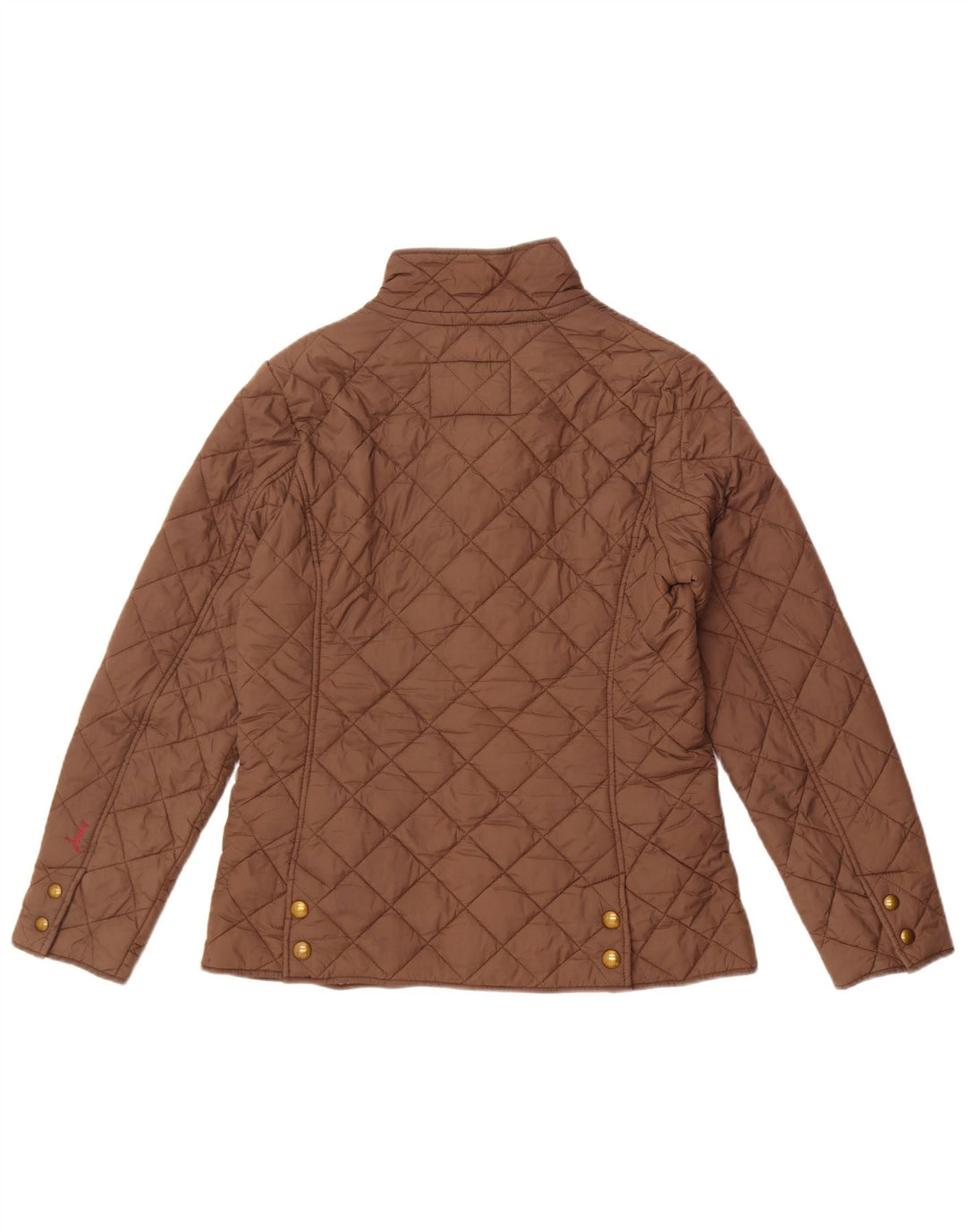 Joules Quiltet jakke til kvinder UK 12 Mellemgrå bomuld