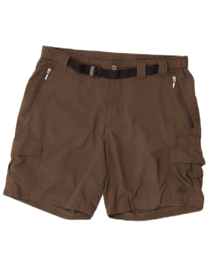 McKinley Herre Cargo Shorts W33 Medium Brun Polyester