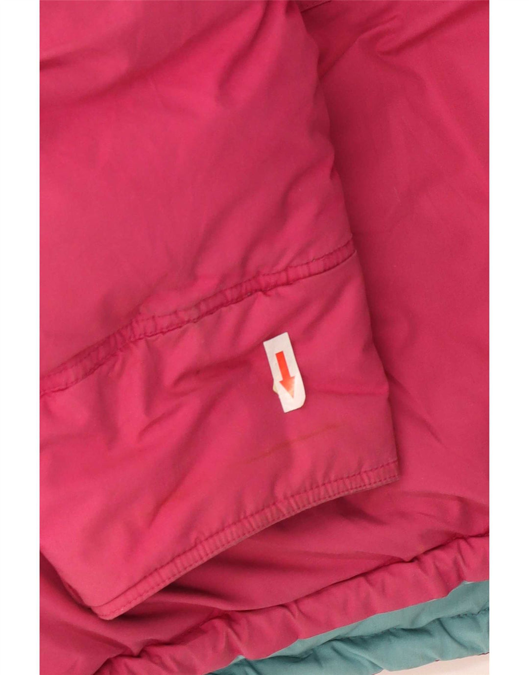 Diadora Herre polstret jakke UK 36 Lille Pink Colourblock Polyester