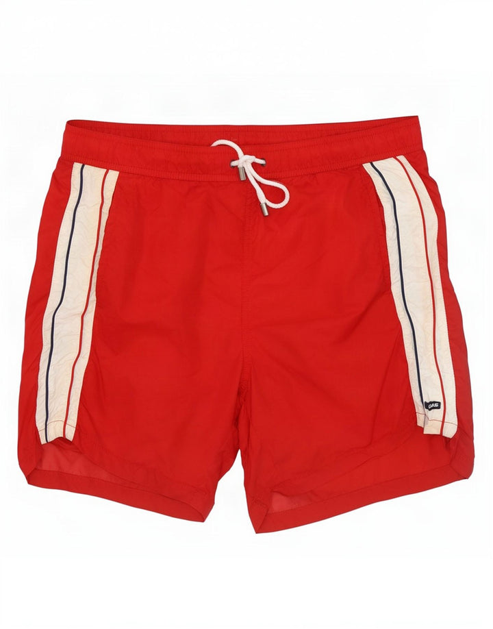 Gas Badeshorts til mænd Medium Rød Colourblock Polyamid