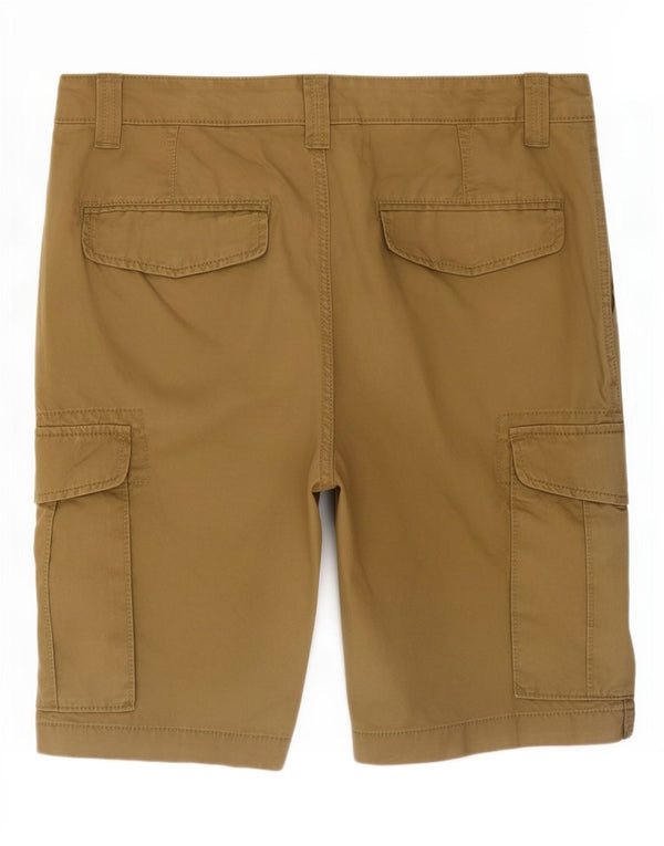 Marks & Spencer Herre Cargo Shorts W32 Medium Khaki Bomuld