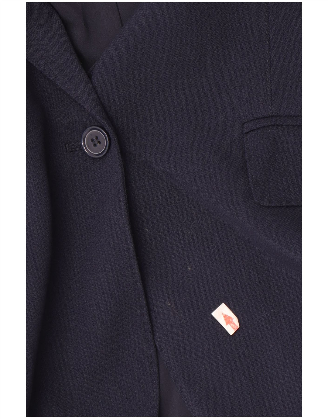 Marks & Spencer Dame 1 Knap Blazer Jacket UK 14 Large Navy Blue