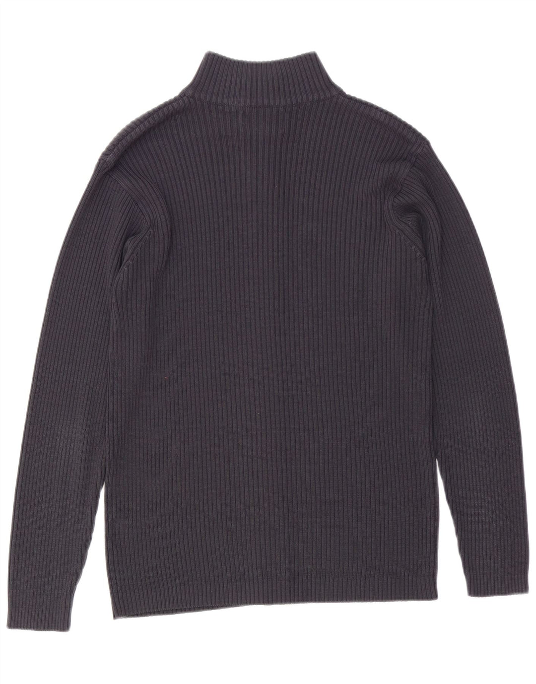 VINTAGE Herre cardigan sweater Stor marineblå akryl