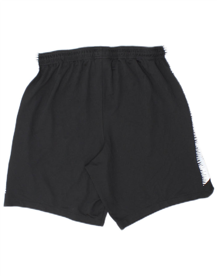 NIKE Mens Dri Fit Sport Shorts Medium Black Colourblock Polyester