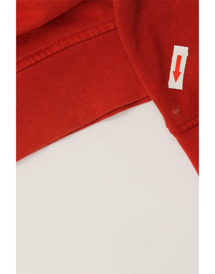 Kappa Herre Grafisk Sweatshirt Jumper Medium Rød