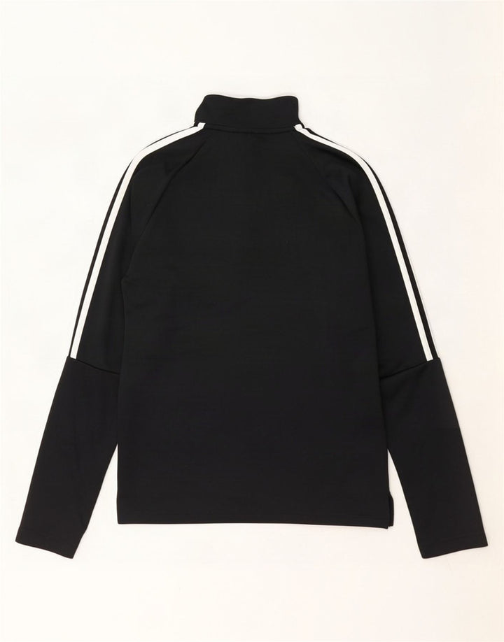 Adidas Herre Aeroready Zip Neck Pullover Træningsdragt Top XS Sort Polyester