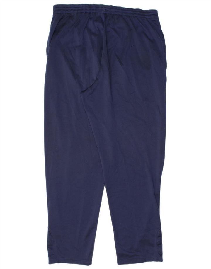 Adidas Træningsdragtsbukser til mænd UK 42/44 Large Navy Blue Polyester