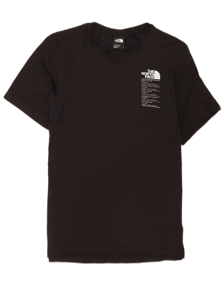 The North Face Herre grafisk T-shirt top lille sort nylon