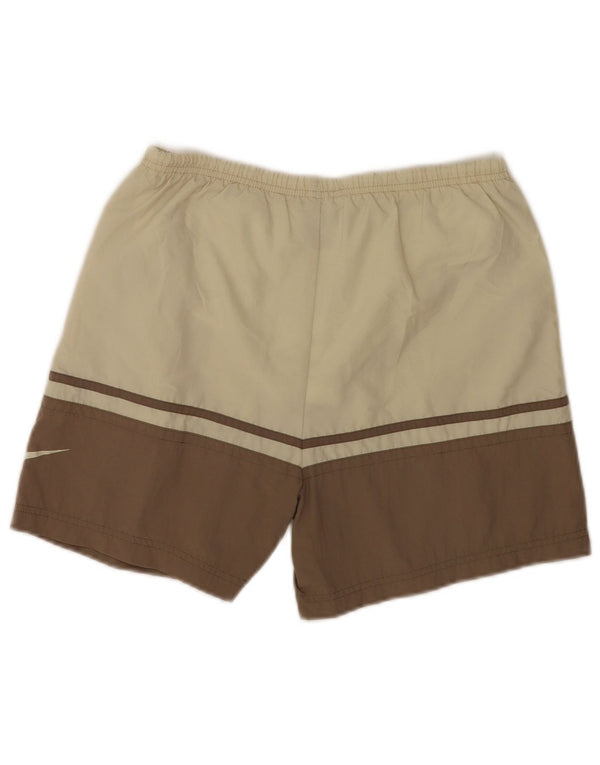 Nike drenge grafiske sportsshorts 12-13 år Large Khaki Colourblock