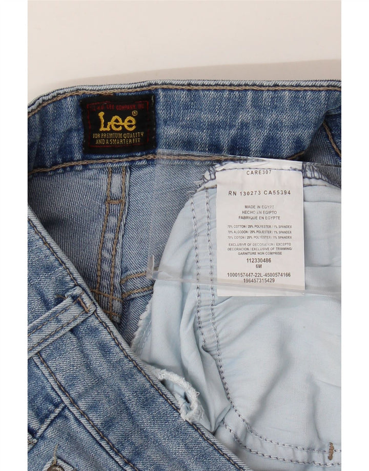 Lee Dame denim Shorts US 6 Medium W28 Blå Bomuld