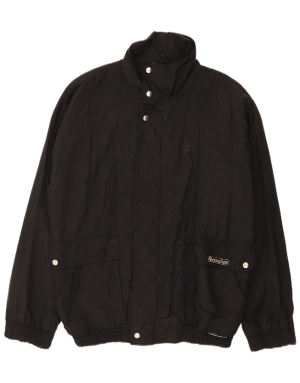 Vintage Bomberjakke til mænd UK 42 XL Sort