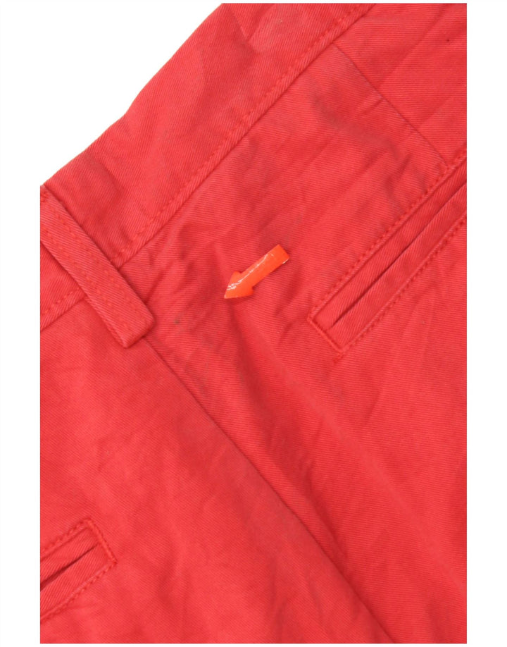Nautica Herre Chino Shorts W32 Medium Rød Bomuld