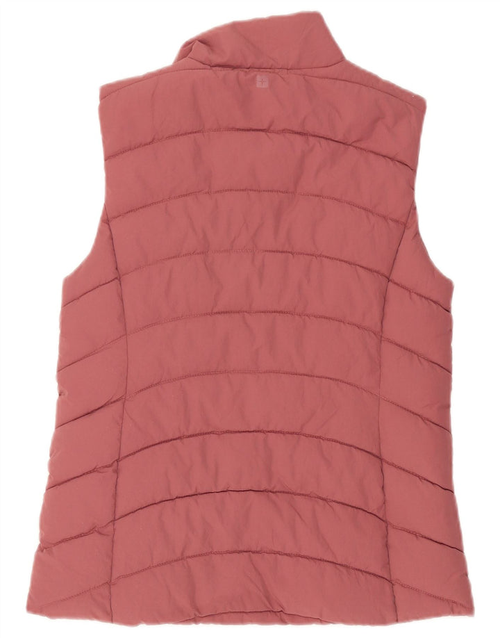 Mountain Warehouse Womens Polstret Gilet UK 10 Small Pink Polyester