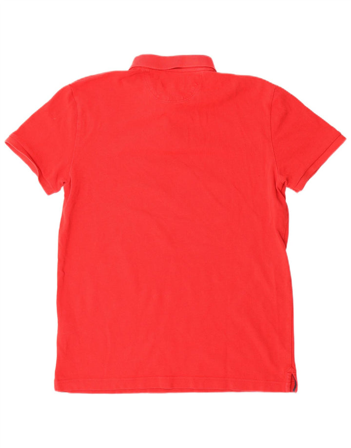 Hackett Herre Classic Fit Polo Shirt Medium Rød Bomuld