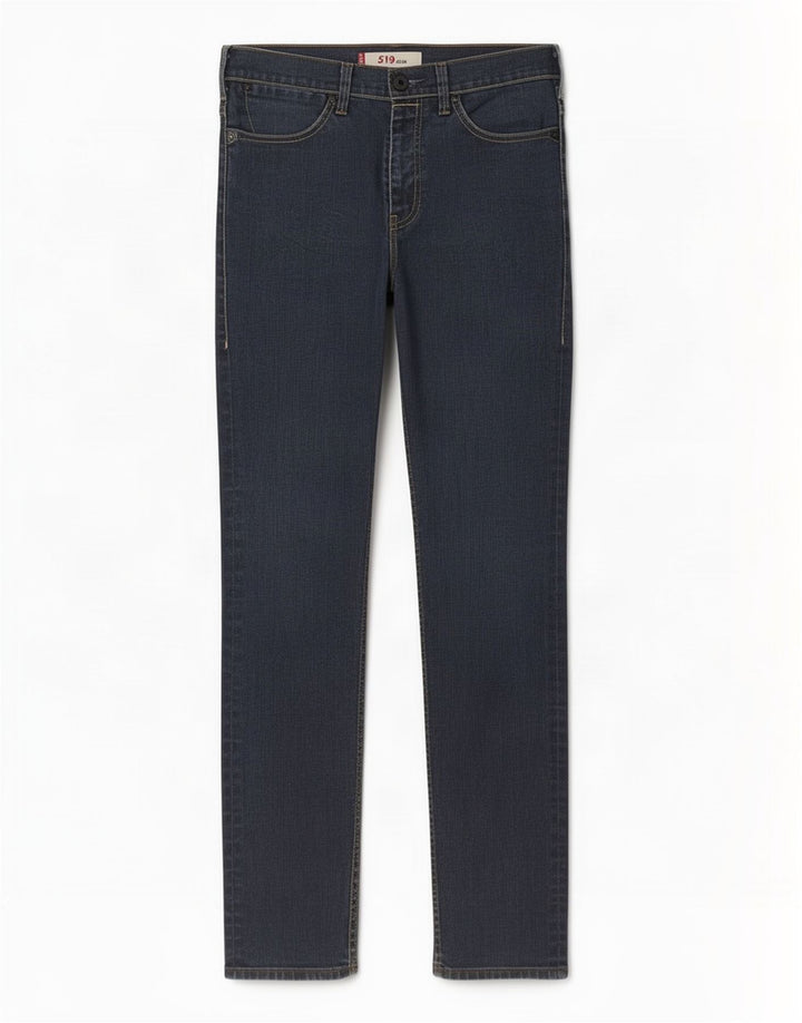 Levi's Herre 519 Slim Jeans W34 L34 Blå Bomuld