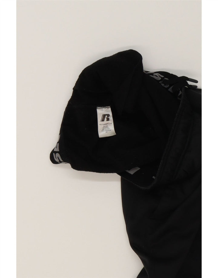 RUSSELL ATHLETIC Womens Tracksuit Trousers US 14 XL  Black Polyester Vintage Russell Athletic and Second-Hand Russell Athletic from Messina Hembry 