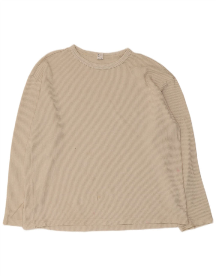Reebok Herre Top Langærmet Medium Beige Bomuld