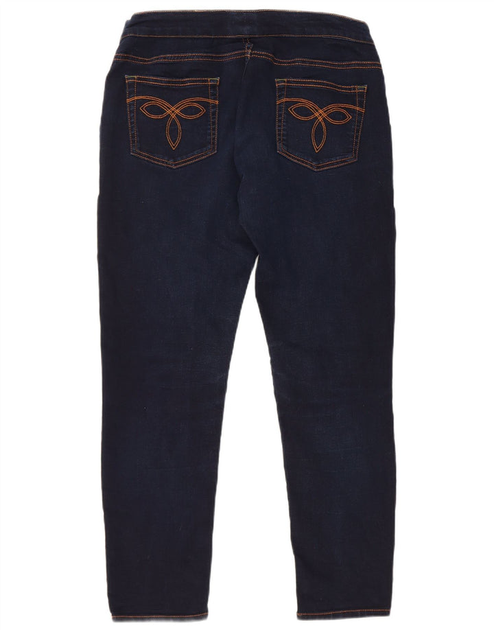 Ted Baker Dame Skinny Jeans W32 L30 Marineblå Bomuld