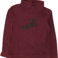 PUMA Womens Graphic Sweatshirt Jumper UK 14 Medium  Burgundy Cotton Vintage Puma and Second-Hand Puma from Messina Hembry 