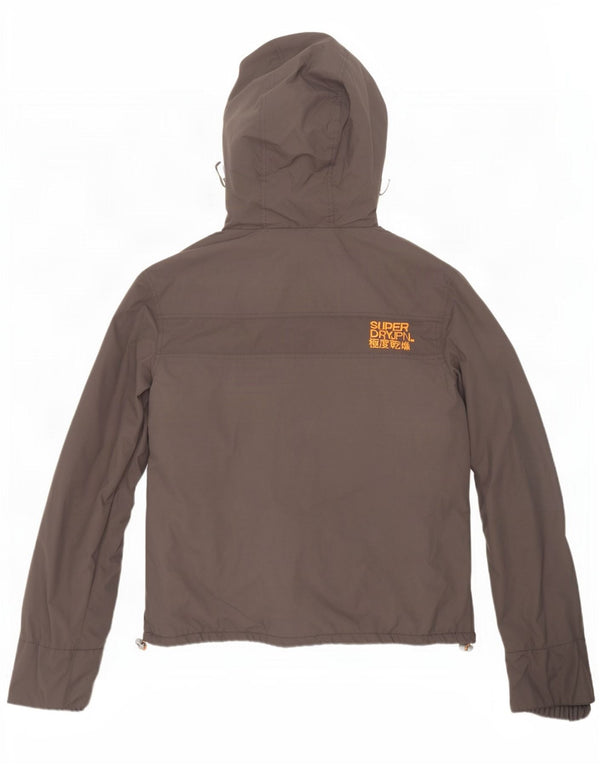 Superdry Herre The Windcheater Graphic Windbreaker Jacket UK 40 Large Grey